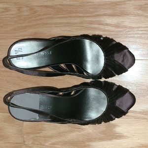 Nine West-5.5/Chocolate Brown
